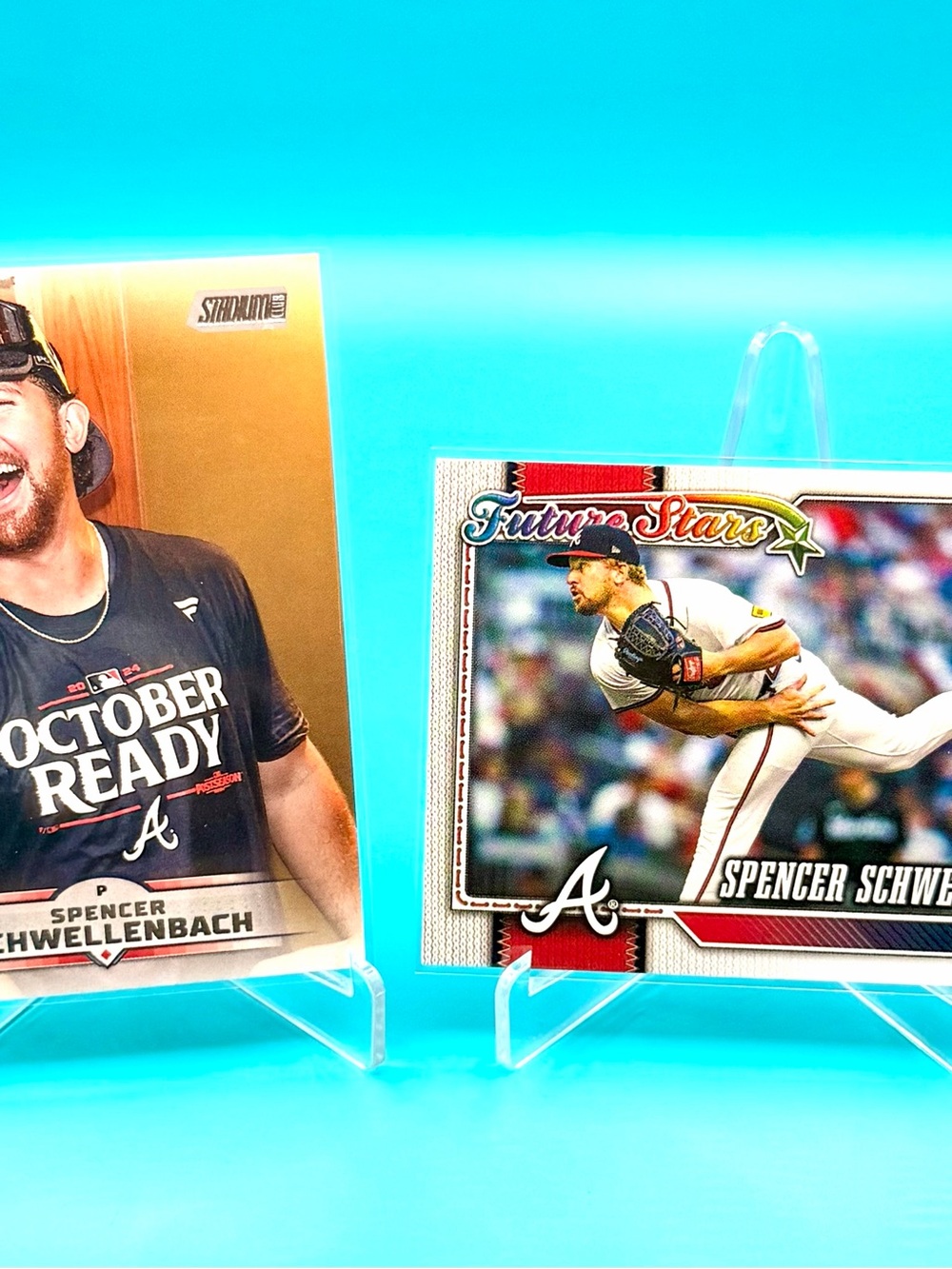 🔥Spencer Schwellenbach Lot! 🔥Future Stars Topps 75 + Topps Stadium Club! 🤩